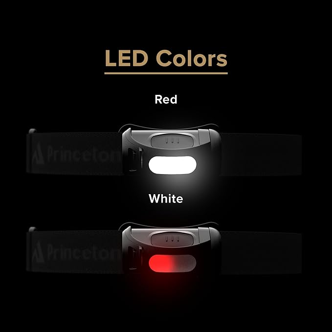 Princeton Tec Fred Headlamp - Black w/Red LED