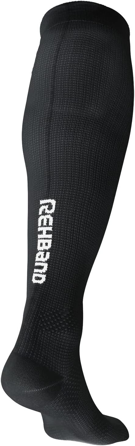 Rehband Compression Socks for Men & Women, 1 Pair Compression Socks Sports, 15-20 mmHg for Endurance Sports, Promotes Blood Circulation and Reduce Cramps