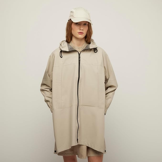 Packable Hooded Poncho
