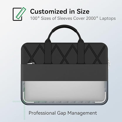 Smatree 17 inch Laptop Sleeve with Handle for Lenovo IdeaPad 3 Gen 7, for IdeaPad 3i Gen 6 Laptop Bag with Accessory Pocket, YKK Zipper, Patented Shockproof Design (E814)