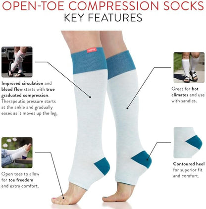 VIM & VIGR Cotton Graduated Compression Socks