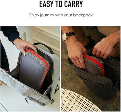 Bee Nesting Waterproof Compression Packing Cubes,Travel Packing organizers for Carry on Luggage,Backpacking, Suitcases