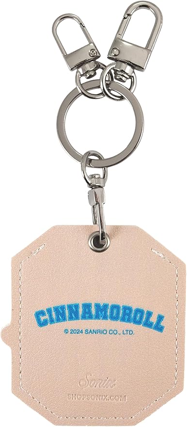 Sonix x Sanrio Character Keychain Case Compatible with Apple AirTag | Protective AirTag Cover Keychain | College Letters Cinnamoroll