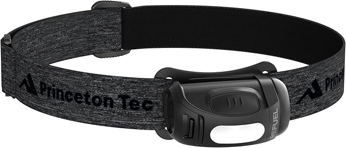 Princeton Tec Refuel 300 Headlamps, White Led, 300 Lumens, Black/Dark Gray, RF23-BK/DK