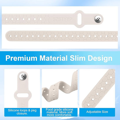 Motion Sickness Bands Sea Sickness Wristbands Anti Nausea Wristband Nausea Bands for Morning Sickness Relief Sea Bands for Motion Sickness Bracelet Cruise(1 Pair Star Light)