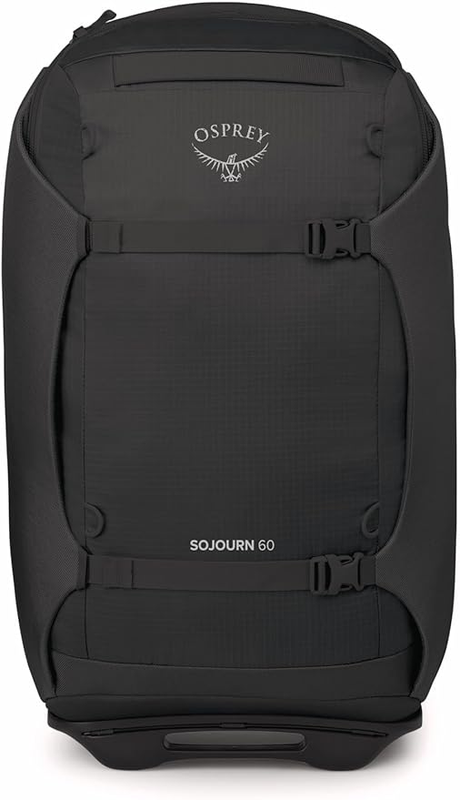 Osprey Sojourn 25"/60L Wheeled Travel Backpack with Harness, Black