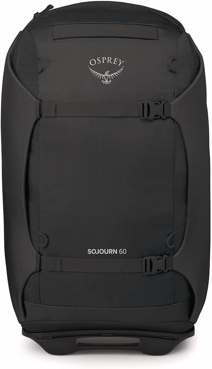 Osprey Sojourn 25"/60L Wheeled Travel Backpack with Harness, Black