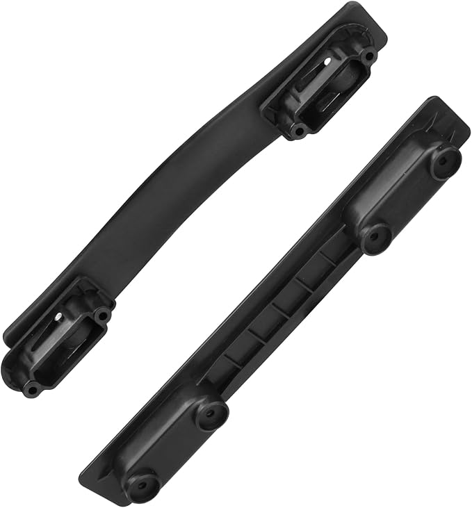 Suitcase Handle Replacement, Plastic Spare Strap Handle Grip Replacement Part Black for Luggage Case Repair (B110)