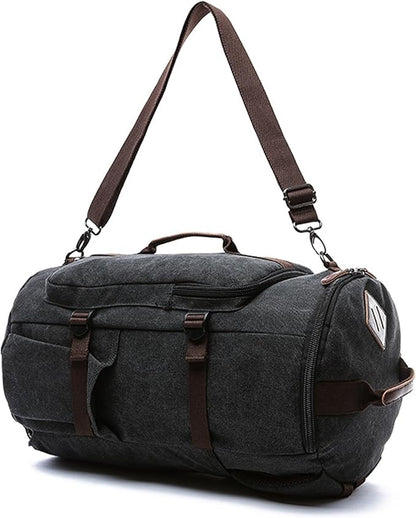 IT'SCARL Large backpack for men, Backpack for travel, Mens backpack,Waterproof, Carry on, Big bag, Short distance business trip work bag (black)