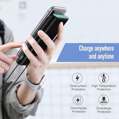 Portable Charger Power Bank 25,800mAh,5V/3A USB C in&Out Fast Phone Charging with Intelligent Smart IC,3 USB Port External Cell Phone Battery Pack Compatible with iPhone 17 16 15,GalaxyAndroid-Green