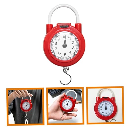POPETPOP High Precision Portable Hanging Scale with Hook Smart Digital Luggage Weight Scale for Travel Fishing and Home Use Compact Design for Easy Carrying