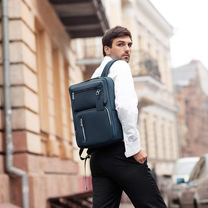 Maverick & Co. Explorer Light Backpack, Compatible with 15.6" laptop, for Men & Women (Navy)