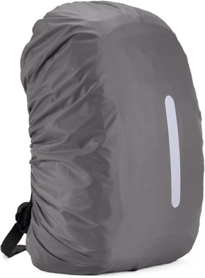 Silfrae Waterproof Rucksack Cover Backpack Rain Cover 30L-100L for Travel Climbing Hiking (Grey, 50L-60L)