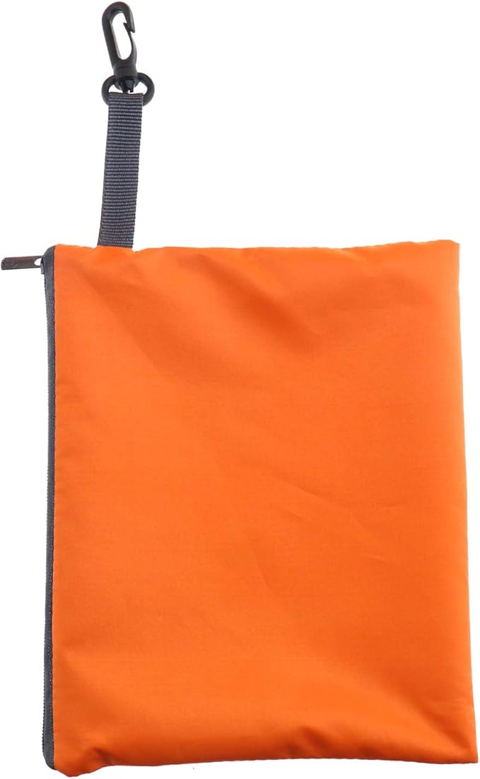 SING F LTD Safe Backpack Rain Cover 35L Reflective Cross Buckle Straps Waterproof Bag Cover with Storage Bag Outdoor Camping Travel Rainproof Orange