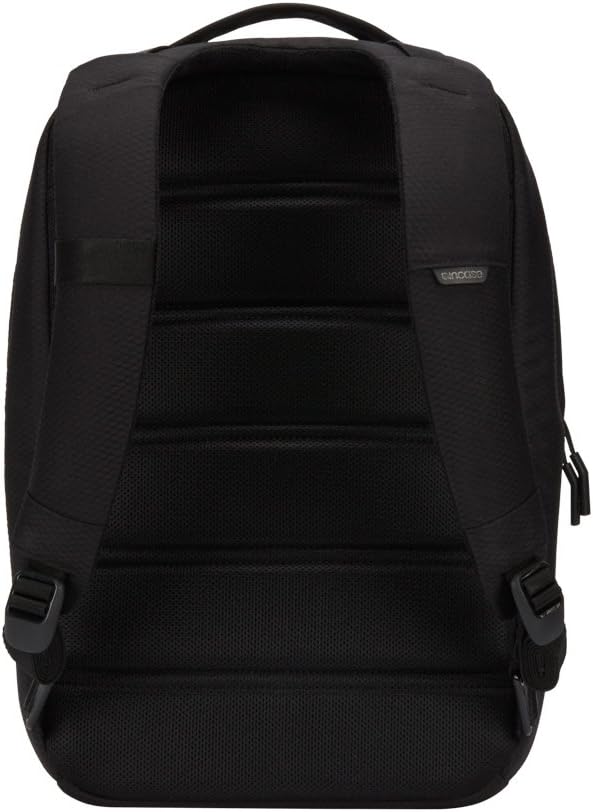 Incase Compact City Backpack with Diamond Ripstop – 18L Everyday Travel Tech Backpack and Laptop Bag for Work or School – Three Pockets, 16” Padded Laptop Sleeve, Quick Access Pocket – Black