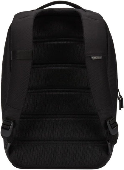 Incase Compact City Backpack with Diamond Ripstop – 18L Everyday Travel Tech Backpack and Laptop Bag for Work or School – Three Pockets, 16” Padded Laptop Sleeve, Quick Access Pocket – Black