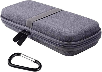 Shock Proof Carrying Case Hard Protective Power Bank Pouch Small Electronics Hostess Cable Accessories Multimeter Storage Case