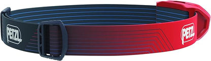 PETZL ACTIK Headlamp (450 Lumens) with Multi-Beam and Red Light - Red (Classic)