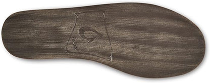 OLUKAI Nohea Slipper, Women's Slip-On Shoes, Genuine Shearling & Premium Nubuck Leather, Drop-In Heel Design, Cozy & Ultra-Soft Comfort Fit