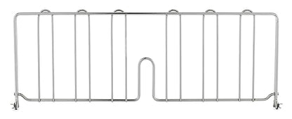 Metro DD24C Super Erecta Chrome Plated Shelf Divider, 24" Width x 8" Height