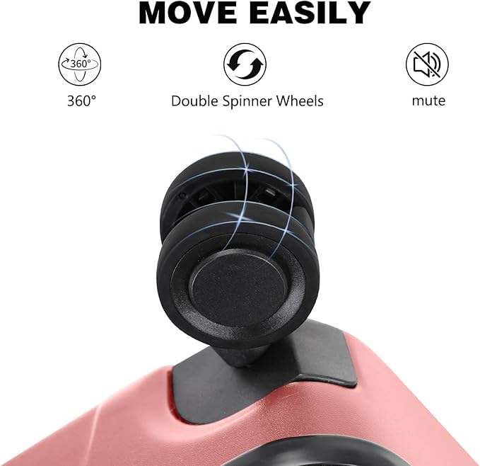 Luggage Sets 2 Piece, Carry On Luggage with Front Pocket & USB Port and 28 Inch Expandable Checked Luggage with Top Opening, Durable PC Hardside Suitcases with Spinner Wheels & TSA Lock, Pink (20/28)