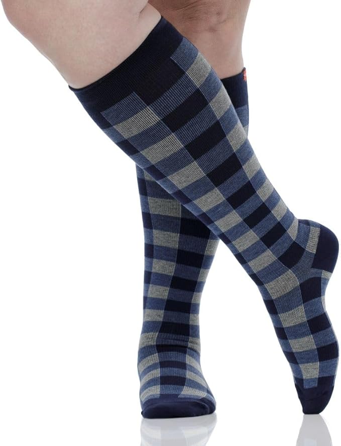 VIM & VIGR Cotton Graduated Compression Socks