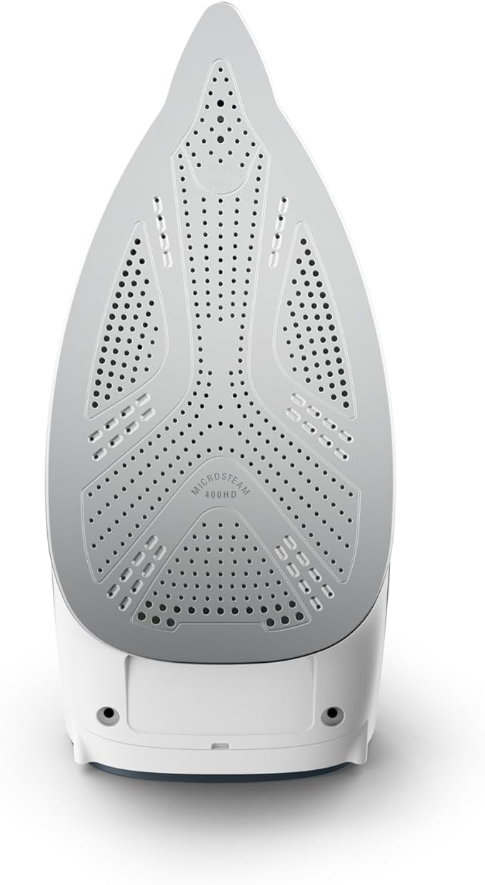 Rowenta Iron Steamer for Clothes, Focus Stainless Steel Soleplate, 400 Microsteam Holes, Powerful Steam Iron, Lightweight, Leakproof, 1725 Watts