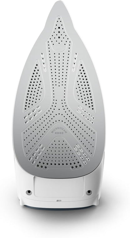 Rowenta Iron Steamer for Clothes, Focus Stainless Steel Soleplate, 400 Microsteam Holes, Powerful Steam Iron, Lightweight, Leakproof, 1725 Watts