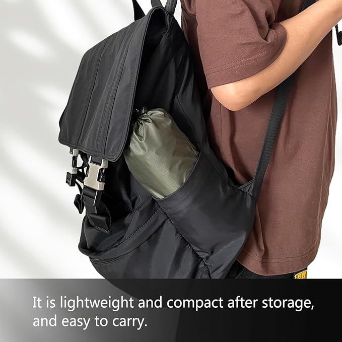 Hooded Rain Poncho,Multi Use Waterproof Raincoat,For Hiking, Camping and Emergency,Suitable for Unisex Adults