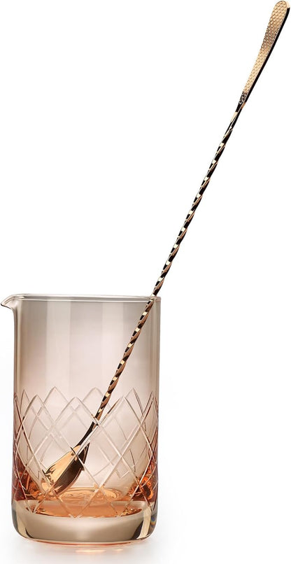 Barfly Mixing Glass - Rose Gold - 17 Oz (500 Ml)