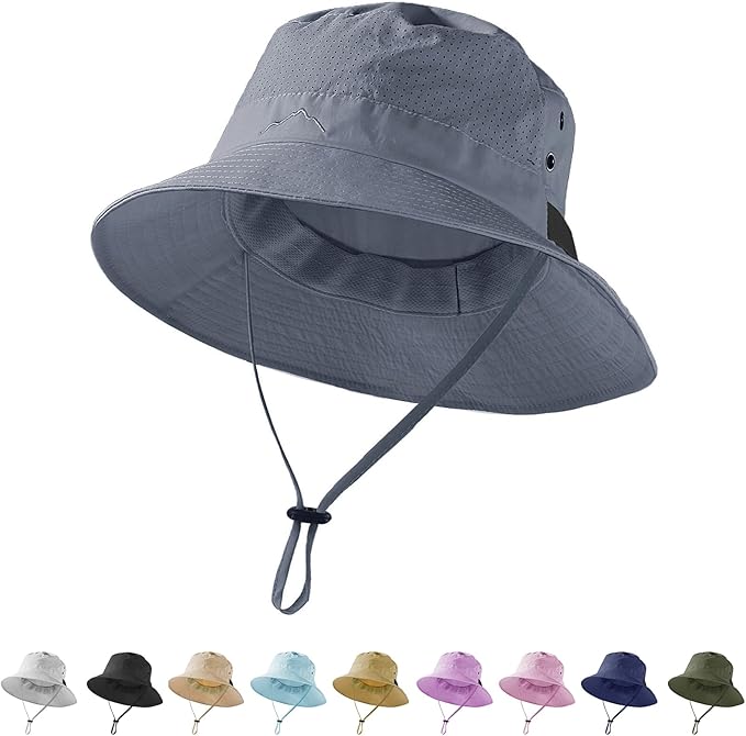 Sun Bucket Hat for Men Women Fishing Beach Safari Hats for Golf Hiking Hunting Outdoor UPF 50+