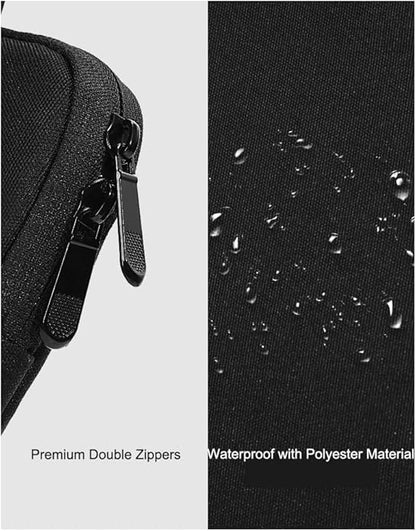 Slim Business Laptop Sleeve, Lightweight Protective Case with Handle & Pockets for 14/15.6" Laptops