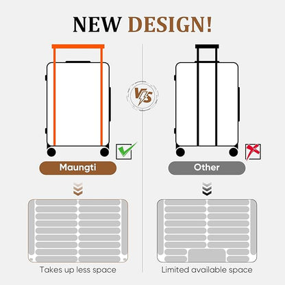 Luggage Sets, 2 Piece Suitcase set with wheels Tsa Lock 20/24 inchi Hardshell Waterproof Travel Suitcases luggage for Women/Men/Family(Red)