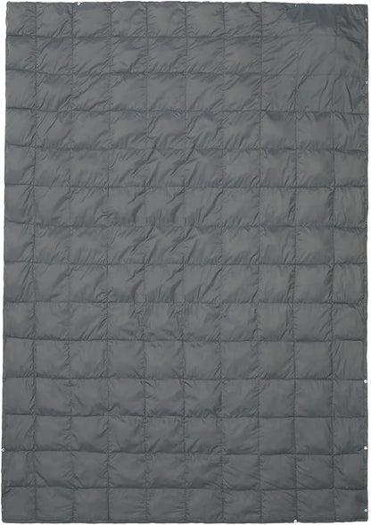 ROCK CLOUD Packable Camping Blanket Ultralight Outdoor Blankets Stadium for Hiking Camp Travel Outside Sports, Size L, 79 x 57 inch