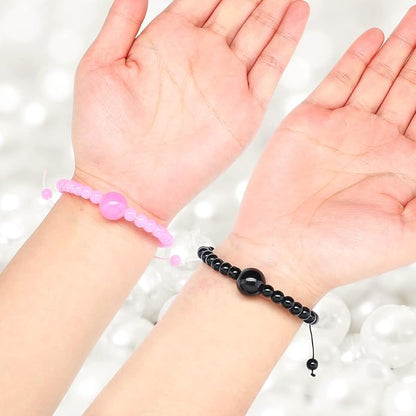 Sureio 6 Pcs Motion Sickness Bands Bracelet Anti Nausea Adjustable Wristband for Cruise Ship Essentials Seasickness Adult