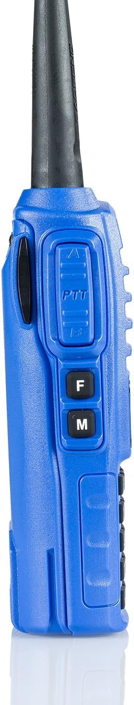 BaoFeng UV-82HP (Blue) High Power Dual Band Radio: 136-174mhz (VHF) 400-520mhz (UHF) Amateur (Ham) Portable Two-Way