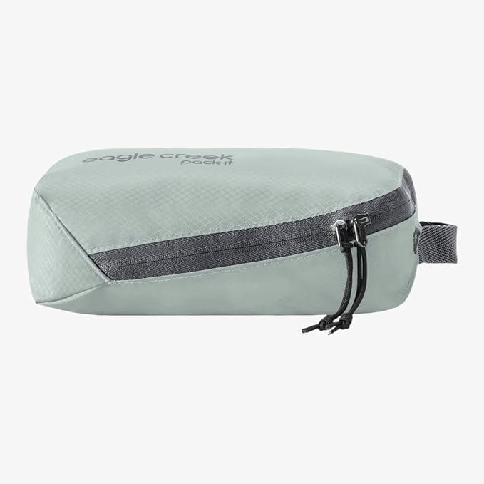 Eagle Creek Pack-It Isolate Cube Set - Packing Cubes for Stackable Storage - Convenient Top Handle - Easy Grab Zipper Pull - Storm Grey - XS/S/M - 3