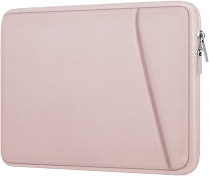 Laptop Case 14 inch, Durable Carrying Sleeve Bag Shockproof Protective Case Cover, Handbags Briefcase Laptop Bag Compatible with 14" MacBook Air/Pro HP Asus Lenovo Notebook Computer, Pink