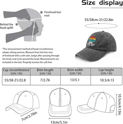 Zion National Park Sun hat Mountain hat Pigment Black hat for Women Gifts for Daughter Baseball Caps