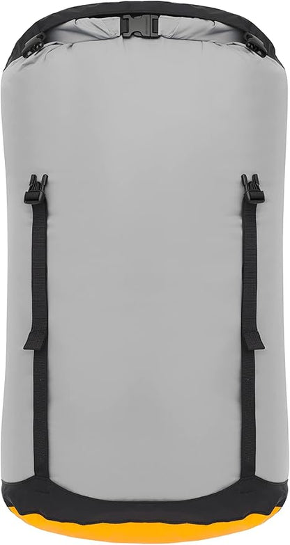 Sea to Summit eVac Compression Dry Bag, Waterproof Compression Sack, 35 Liter, High Rise Grey