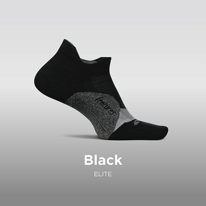 Feetures Elite Light Cushion No Show Tab Athletic Ankle Socks - Sport Sock with Targeted Compression