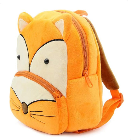 Cute Cartoon Animal Backpack Toddler School Bag for Children Baby Girls Boys(Fox)