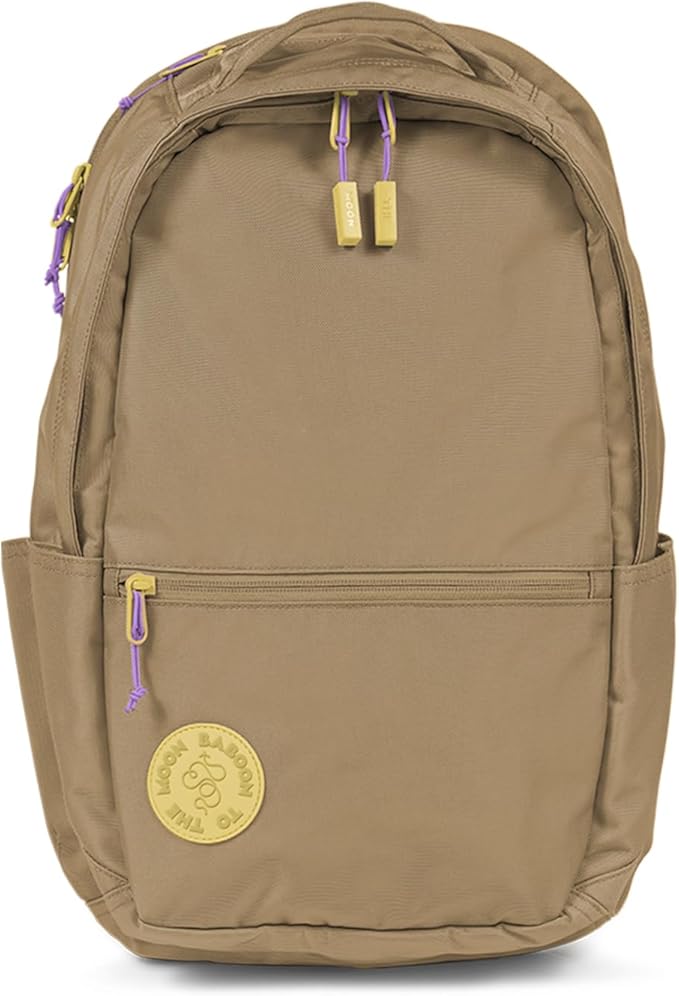 Baboon to the Moon City Backpack - in Multiple Colors, Versatile, Water-Repellent, 16" Laptop-Friendly Backpack