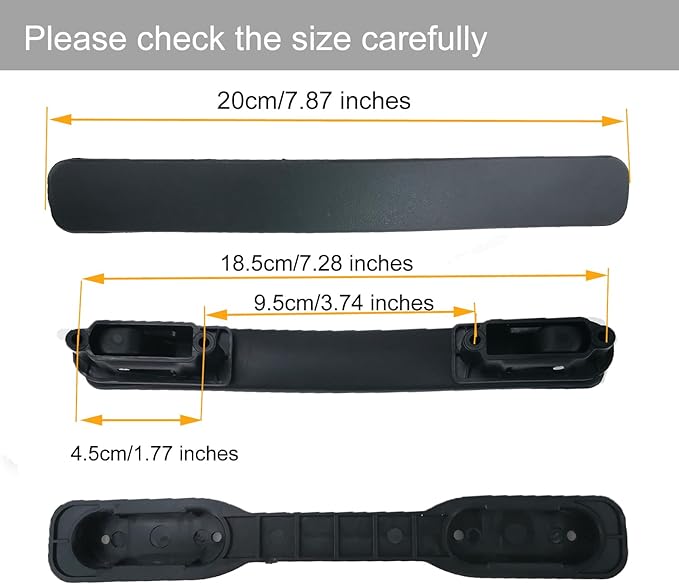 Zoofen Replacement Luggage Suitcase Handle Carry Strap Grip Luggage Replacement Handle Pulls（ZB-048）
