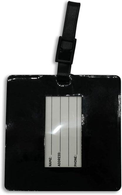 Funny Luggage Tag – Hilarious Travel ID Tag with Sarcastic Saying – Durable & Easy to Spot Suitcase Tag for Men, Women, Frequent Flyers, or Gag Gift for Travelers - Adios Bitchachos