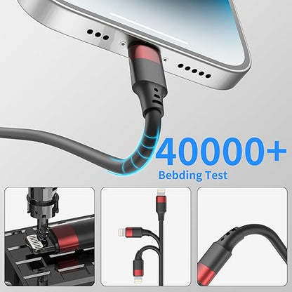6 inch Short Lightning Cable Bulk 10Pack, [MFi Certified] Multipack 0.5ft iPhone Charge Cable, Short USB to Lightning Cord for Charging Stations, iPhone 14 13 12 11 Pro Max 8 7 6 iPod iPad