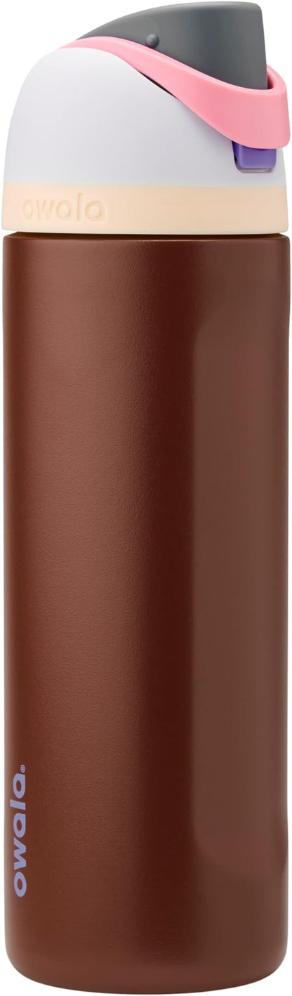 Owala FreeSip SS 24-oz. - Blue/Red (Cranberry Parade)