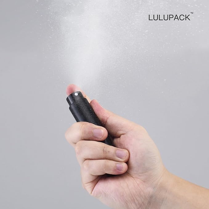 Travel Perfume Bottle Refillable - Cologne Spray Atomizer Mini - Small Travel Size Empty Sprayer for Refill Sample Container - Portable Fragrance Decant Dispenser for Women Men 8ml 6PCS Brown