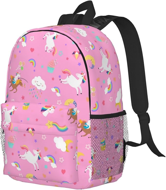 Kids Backpack for School Elementary Lightweight Cute Students Bookbag for Teens Boys Girls School Bag