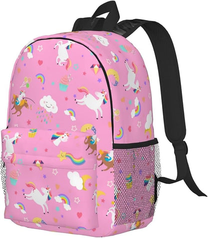 Kids Backpack for School Elementary Lightweight Cute Students Bookbag for Teens Boys Girls School Bag